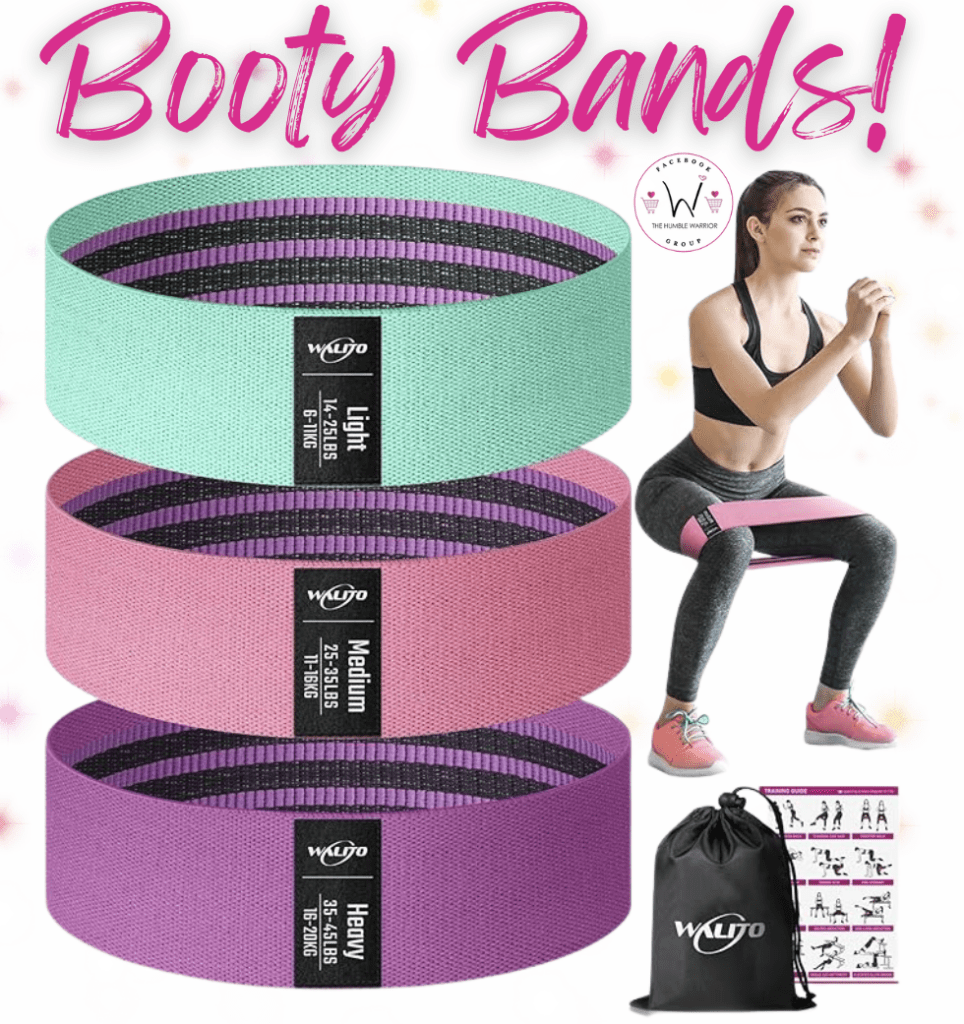 3-pack of fabric booty bands!